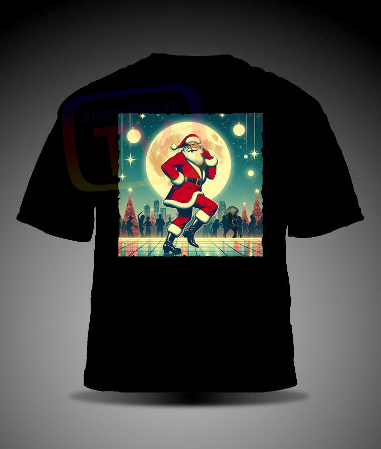 (Camiseta_RetroVlc)- Santa - (001B)