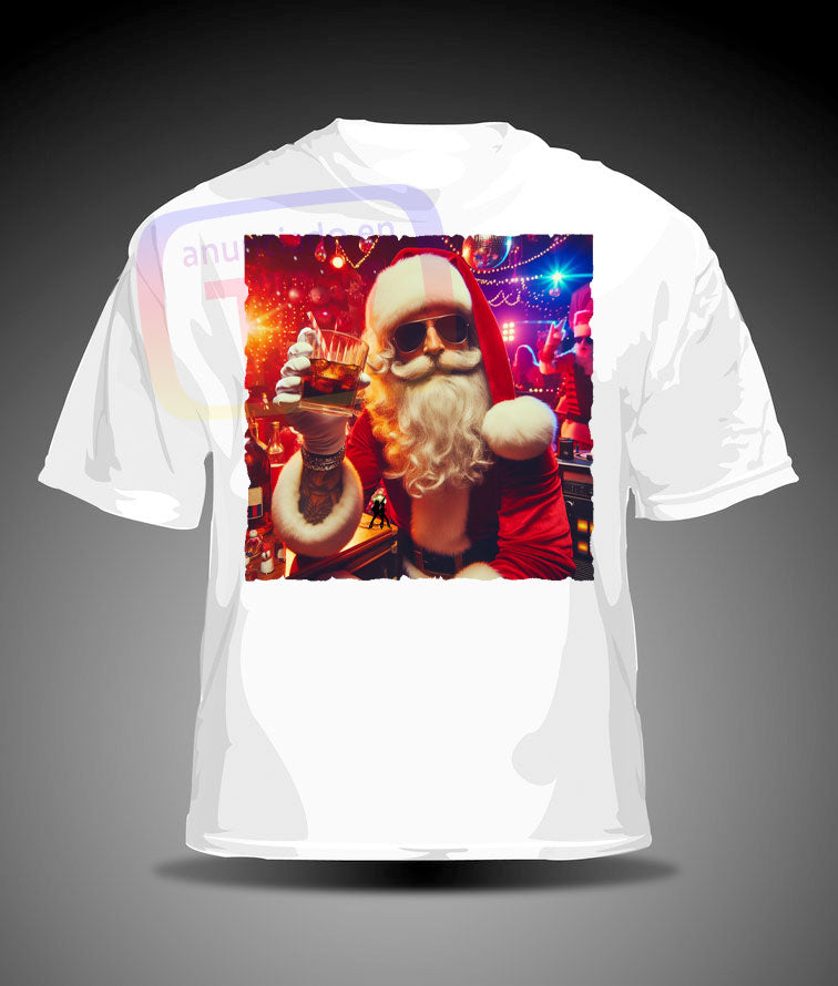 (Camiseta_RetroVlc)- Santa - (003B)