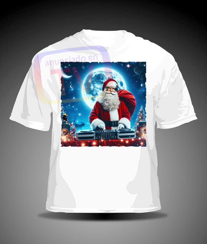 (Camiseta_RetroVlc)- Santa - (008B)